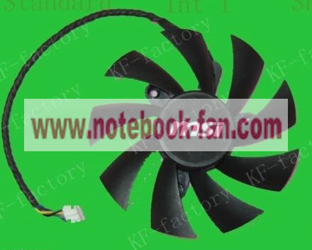 New 85mm MSI Geforce GTX 550 HD6850 Cyclone Fan PLA09215B12H B - Click Image to Close
